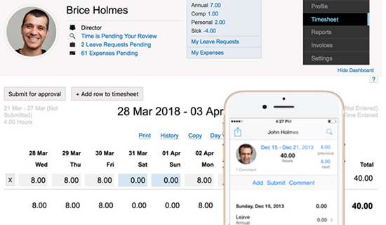 online timesheet